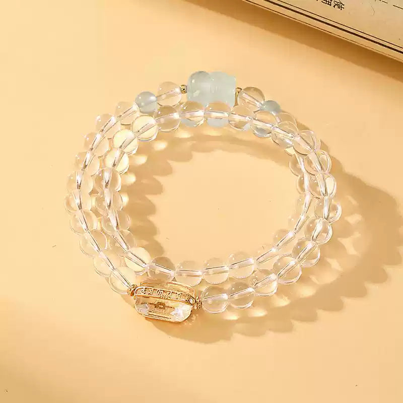 The Spark Collection | Clear Quartz Bracelet