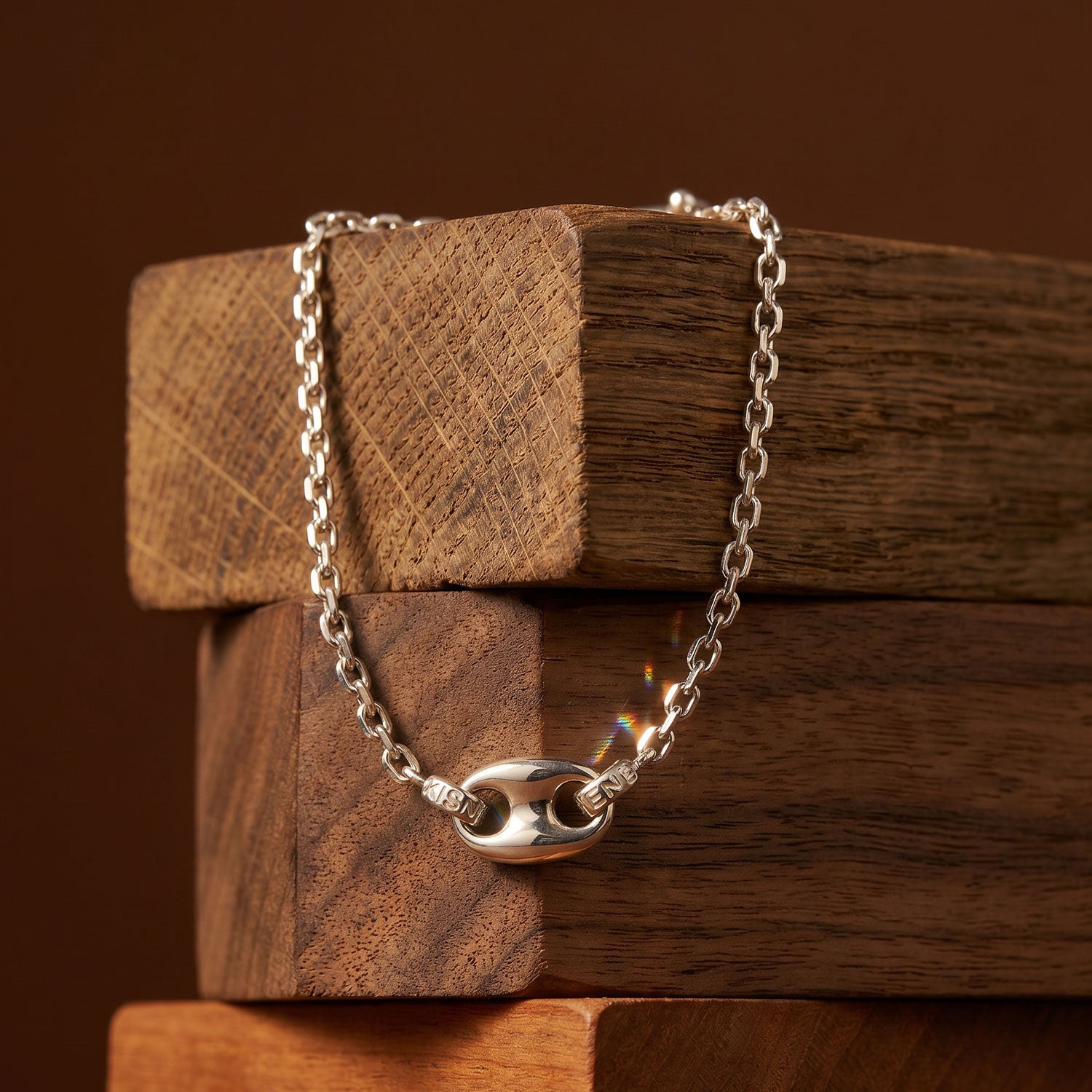 Sterling Silver Signature Chain Bracelet