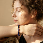 Lapis Lazuli Hamsa Bracelet