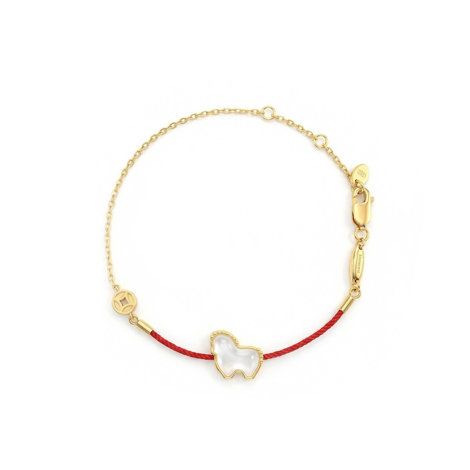 Red String Horse Bracelet
