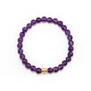 Amethyst Logo Bracelet