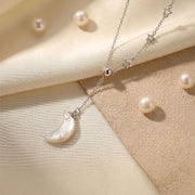 Moon Pearl Necklace