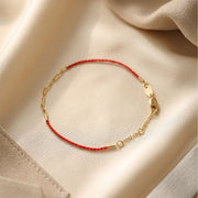 Lucky Red Cord Bracelet