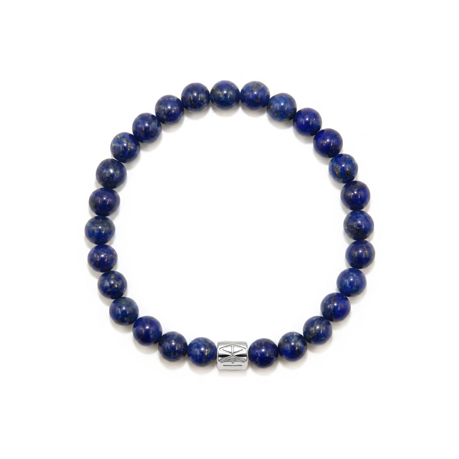 Lapis Lazuli Logo Bracelet