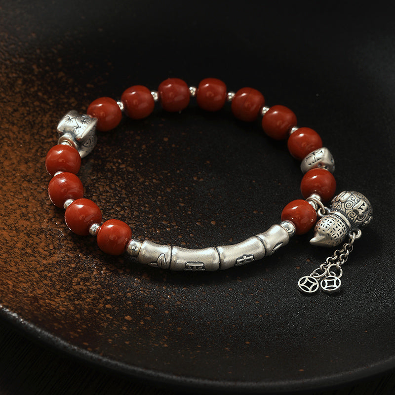 The Spark Collection | Garnet Bracelet