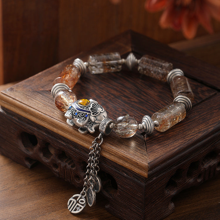 Harmony Verse · Seven Awareness | Garnet Bracelet