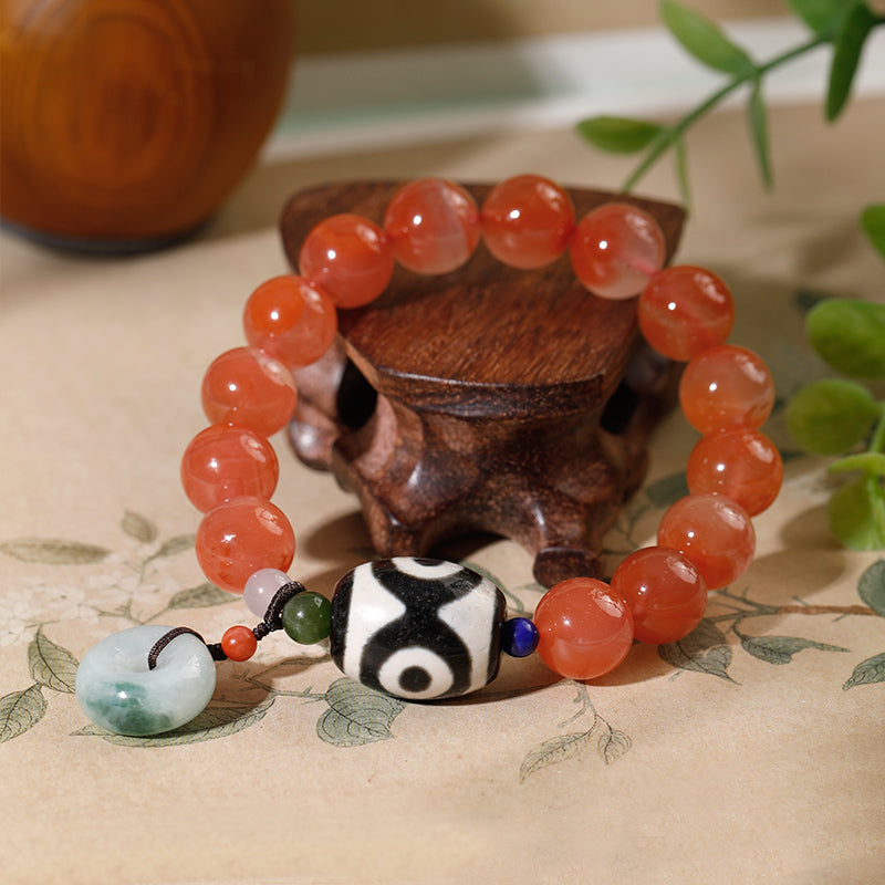 Harmony Verse · Guardian | Garnet Bracelet