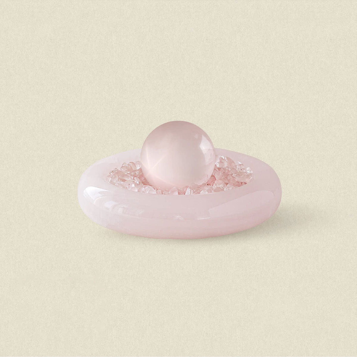 Rose Quartz Harmony Object