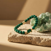 Malachite Elephant Bracelet