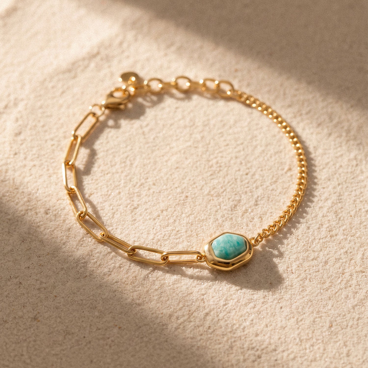 Amazonite Verdant Imprint Bracelet
