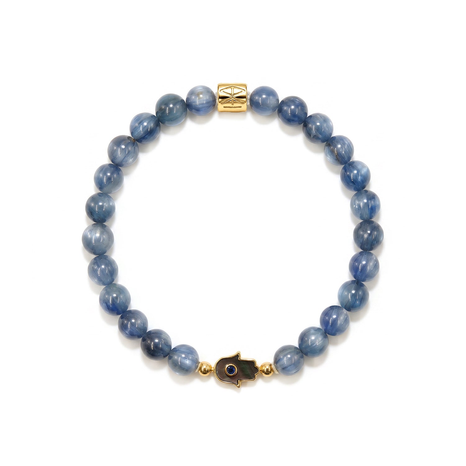 Kyanite Hamsa Bracelet
