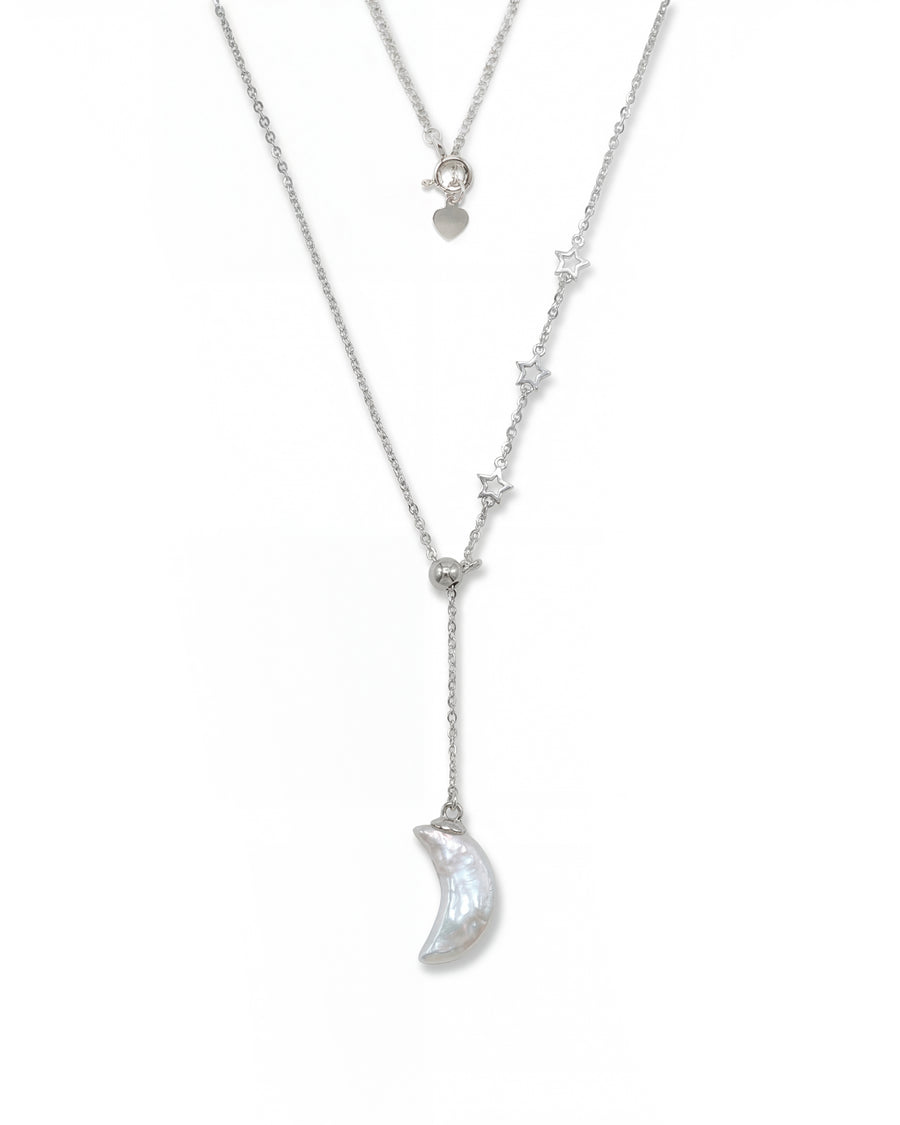 Moon Pearl Necklace