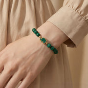 Malachite Elephant Bracelet