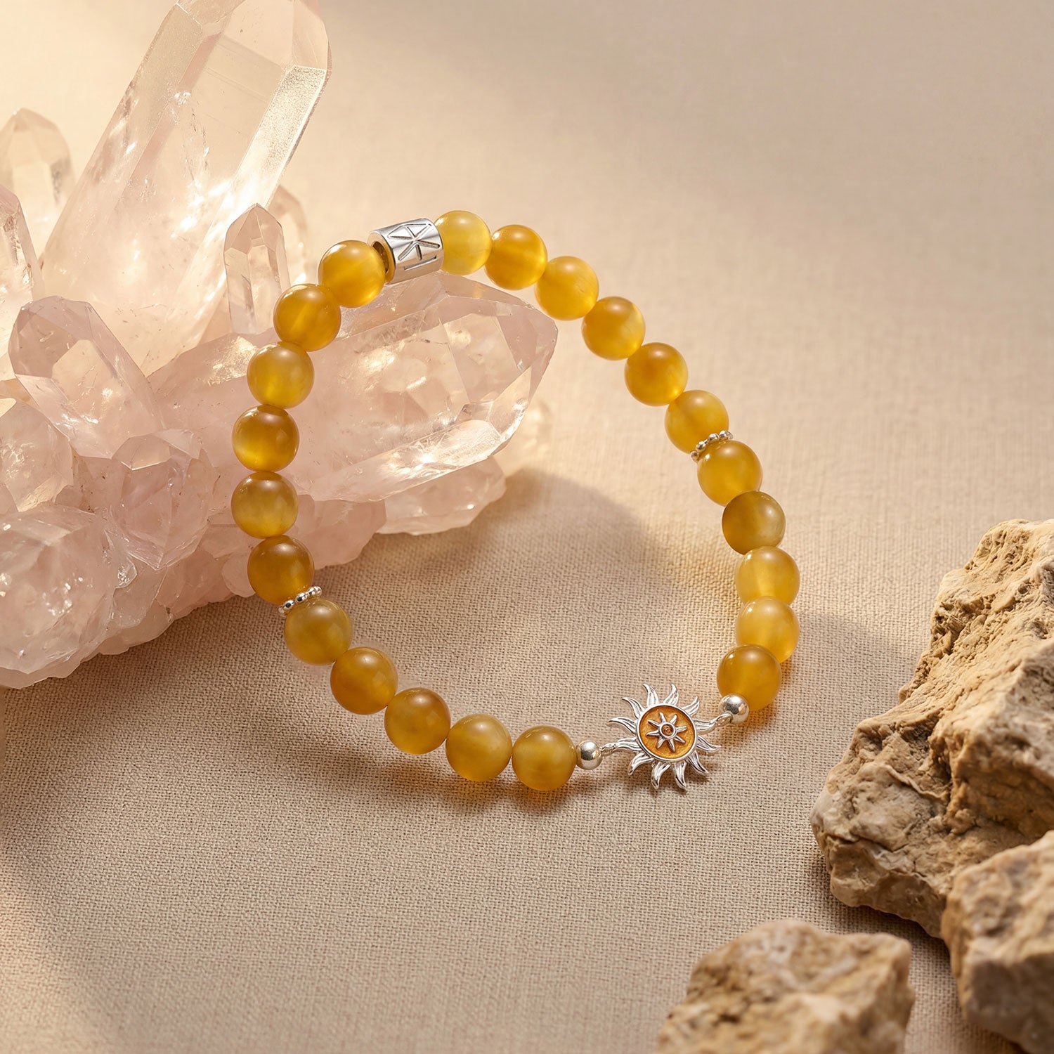 Tiger’s Eye Sun Bracelet