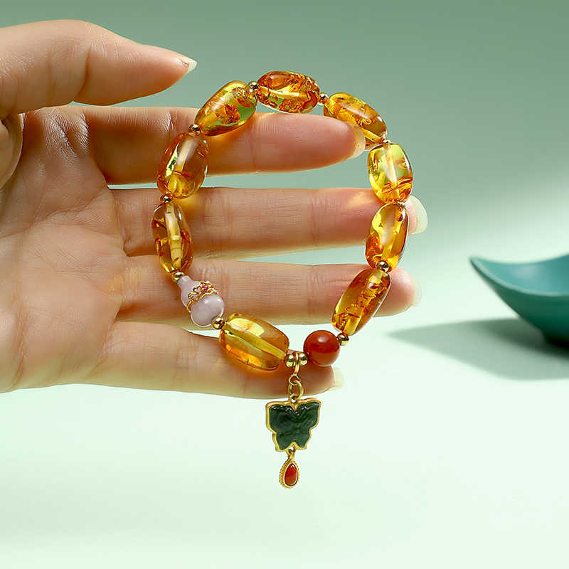 Dawn Heritage · Twenty-Seven Radiants | Green Agate  Citrine Bracelet