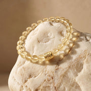 Lemon Citrine Logo Bracelet