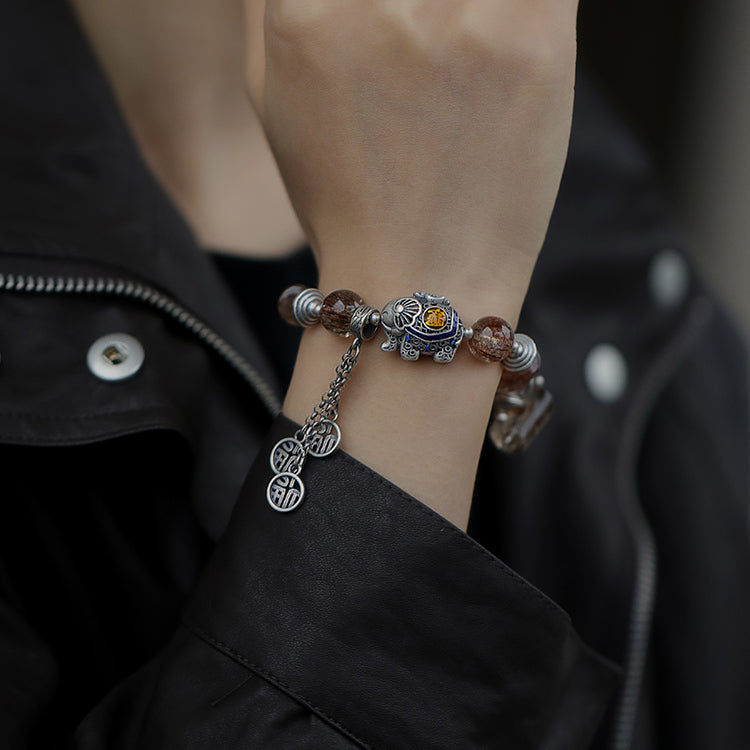 Harmony Verse · Seven Awareness | Garnet Bracelet