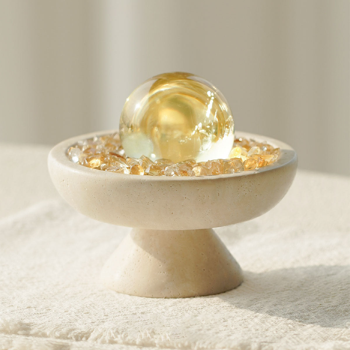 Citrine Sanctuary Pedestal