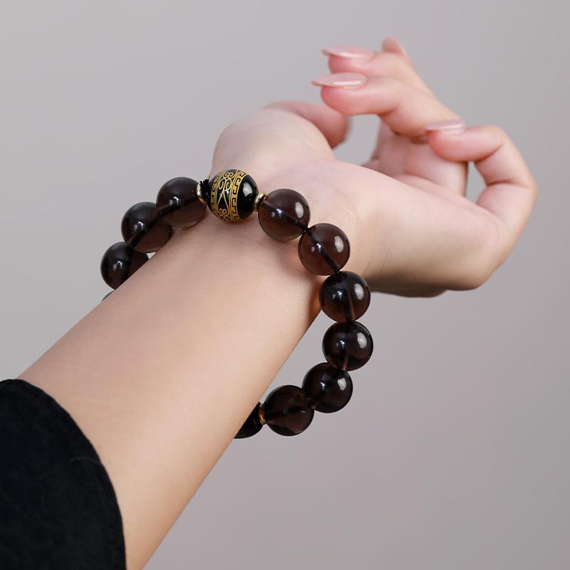 Dawn Heritage · Twenty-Seven Radiants | Obsidian Bracelet