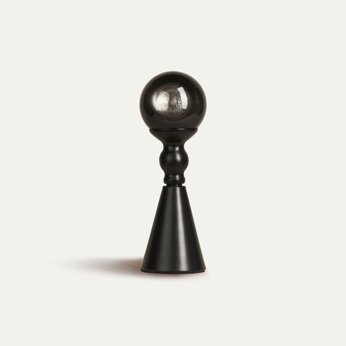 Obsidian Balance Sculpture