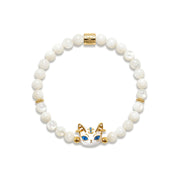 Mother of Pearl Bastet Bracelet