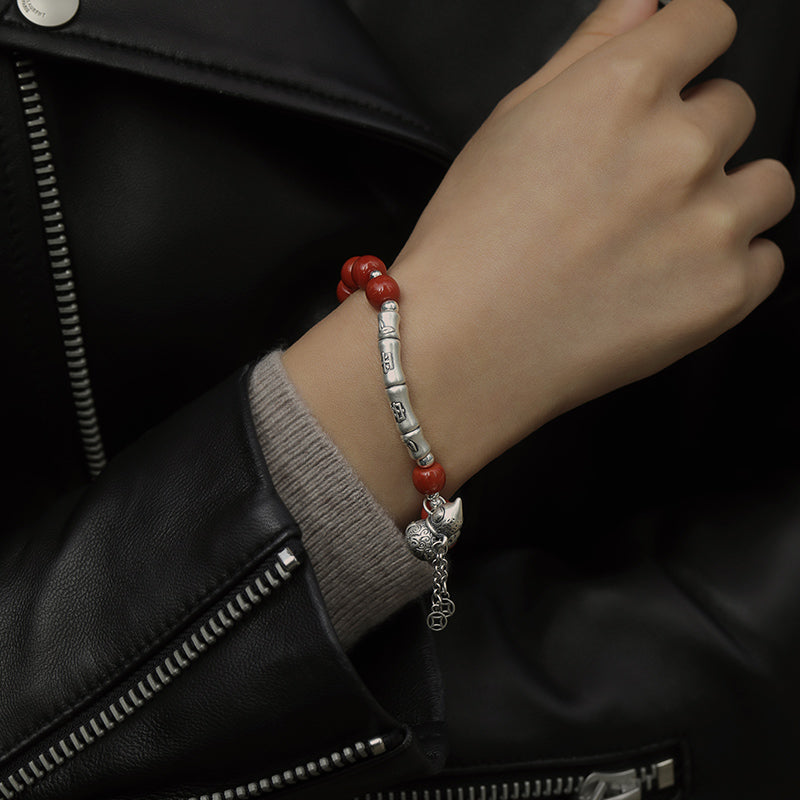 The Spark Collection | Garnet Bracelet