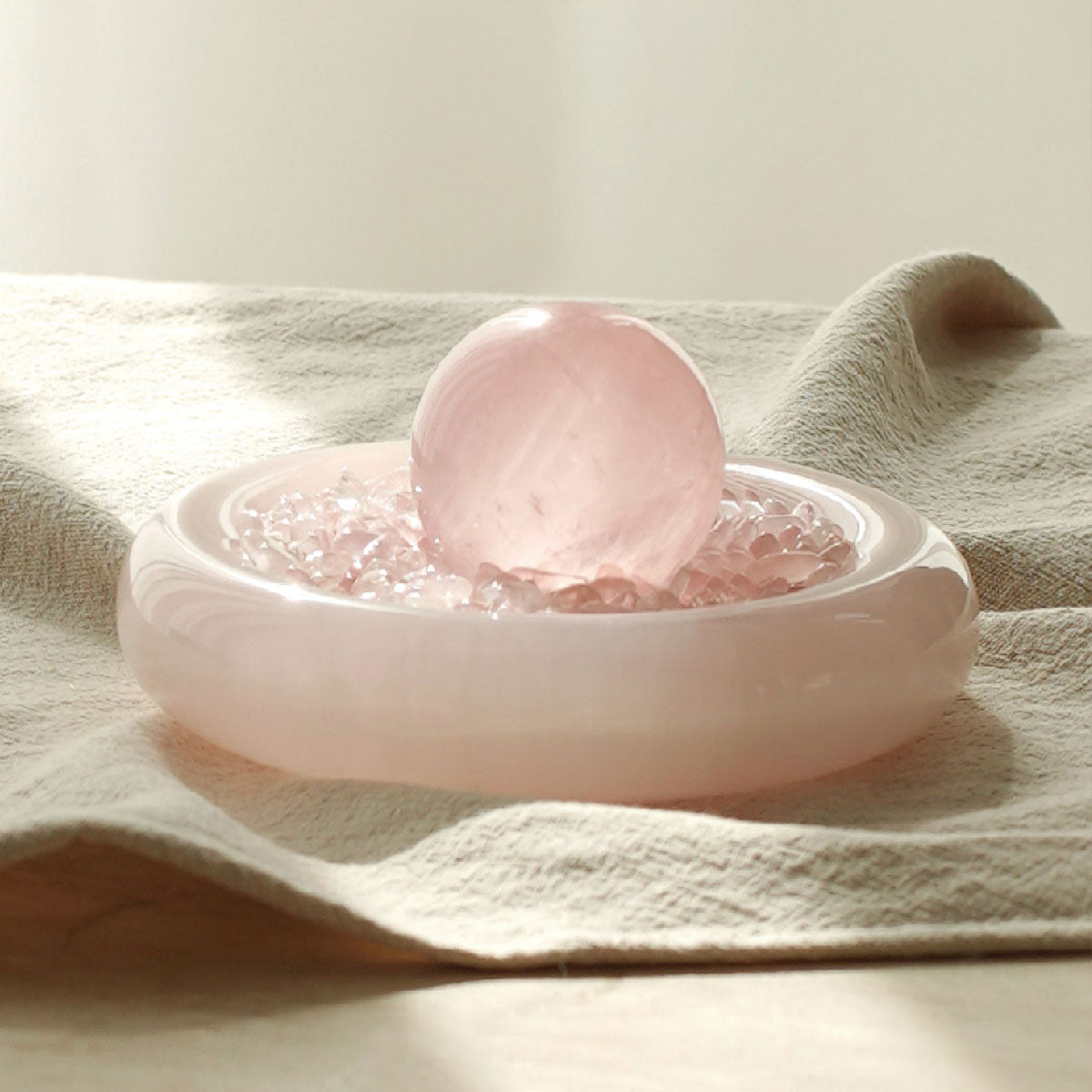 Rose Quartz Harmony Object