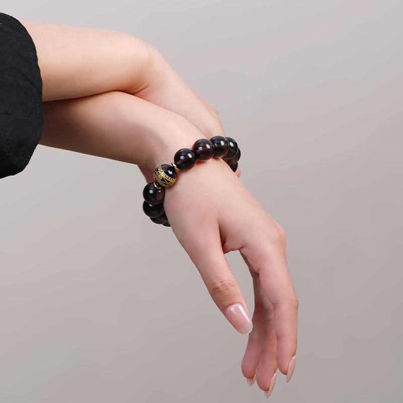 Dawn Heritage · Twenty-Seven Radiants | Obsidian Bracelet