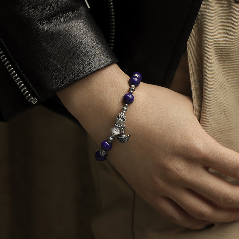 The Spark Collection | Lapis Lazuli Bracelet