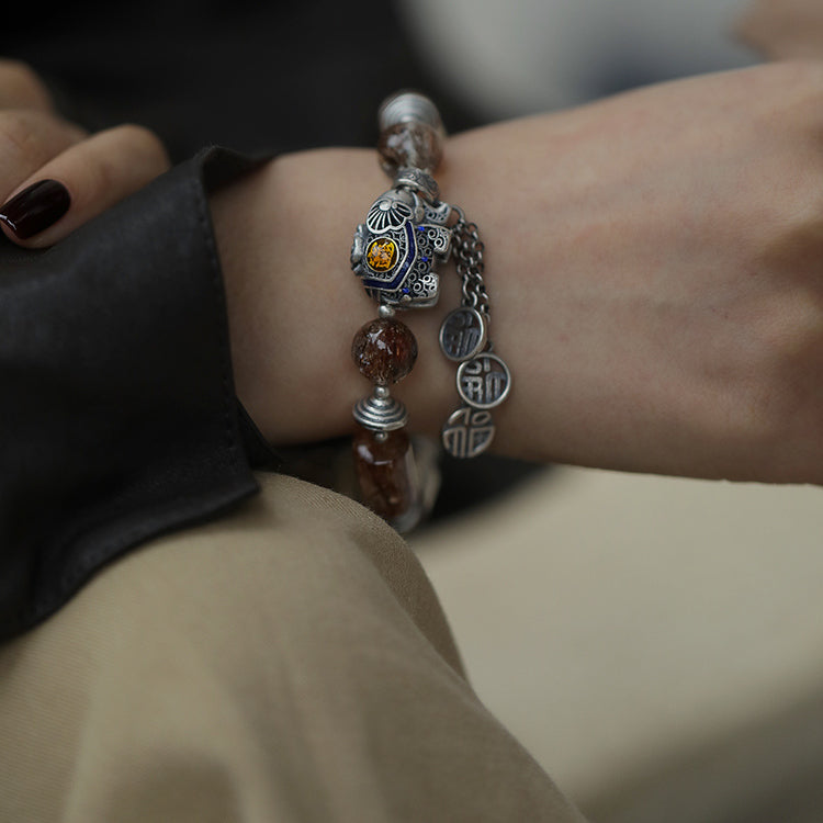 Harmony Verse · Seven Awareness | Garnet Bracelet