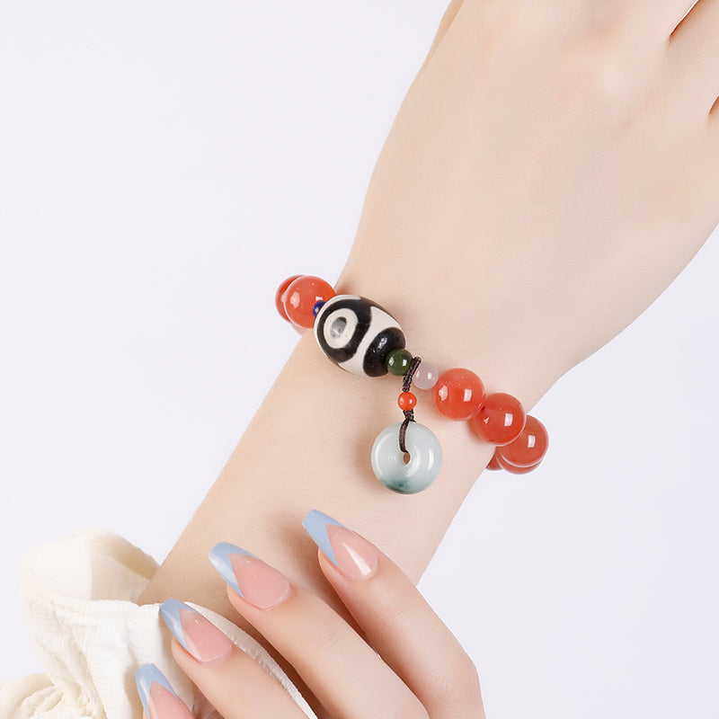 Harmony Verse · Guardian | Garnet Bracelet