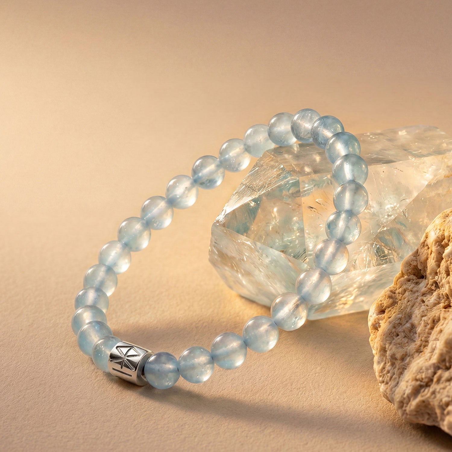 Aquamarine Logo Bracelet