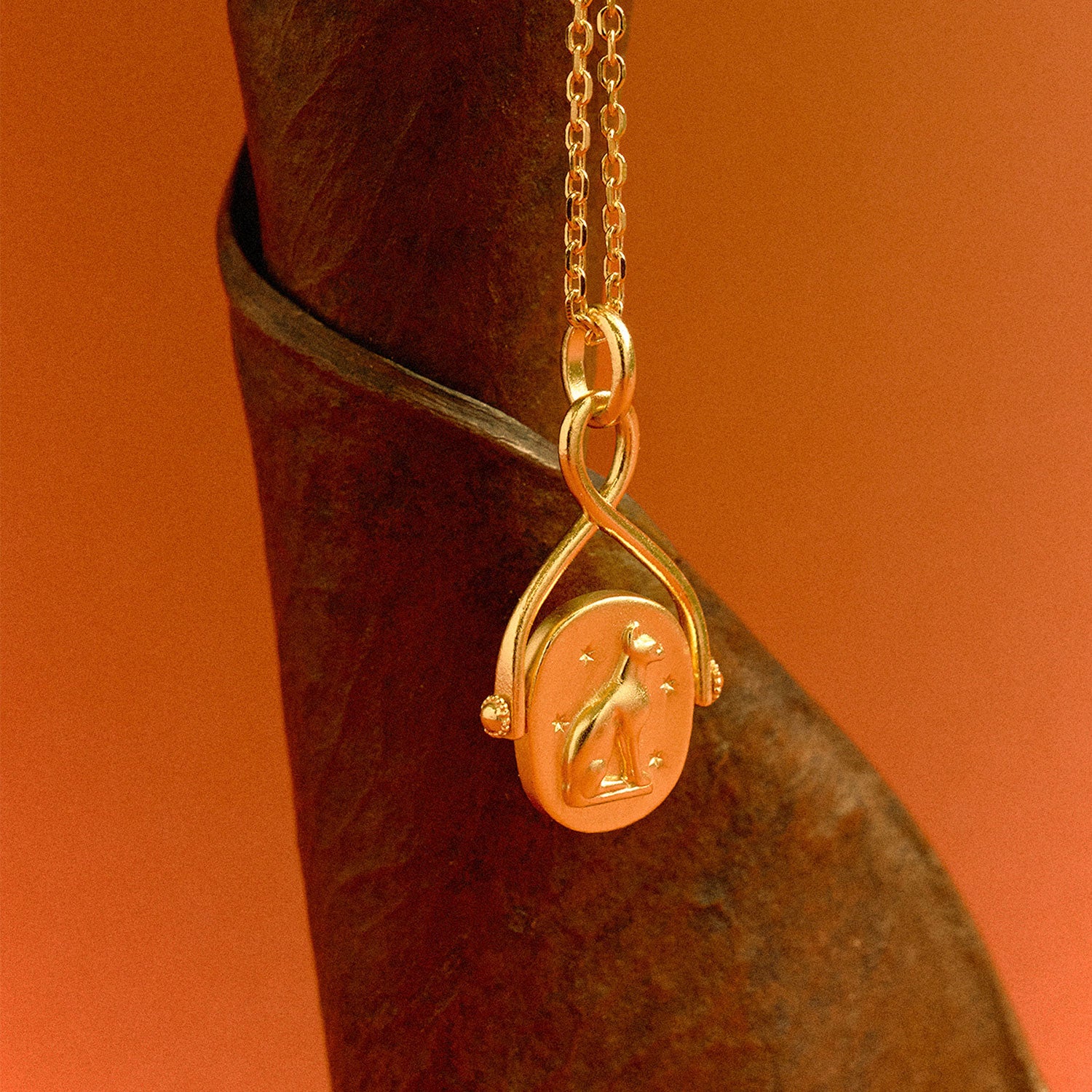Bastet Guardian Talisman Necklace
