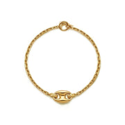 Gold Plated Signature Chain Bracelet