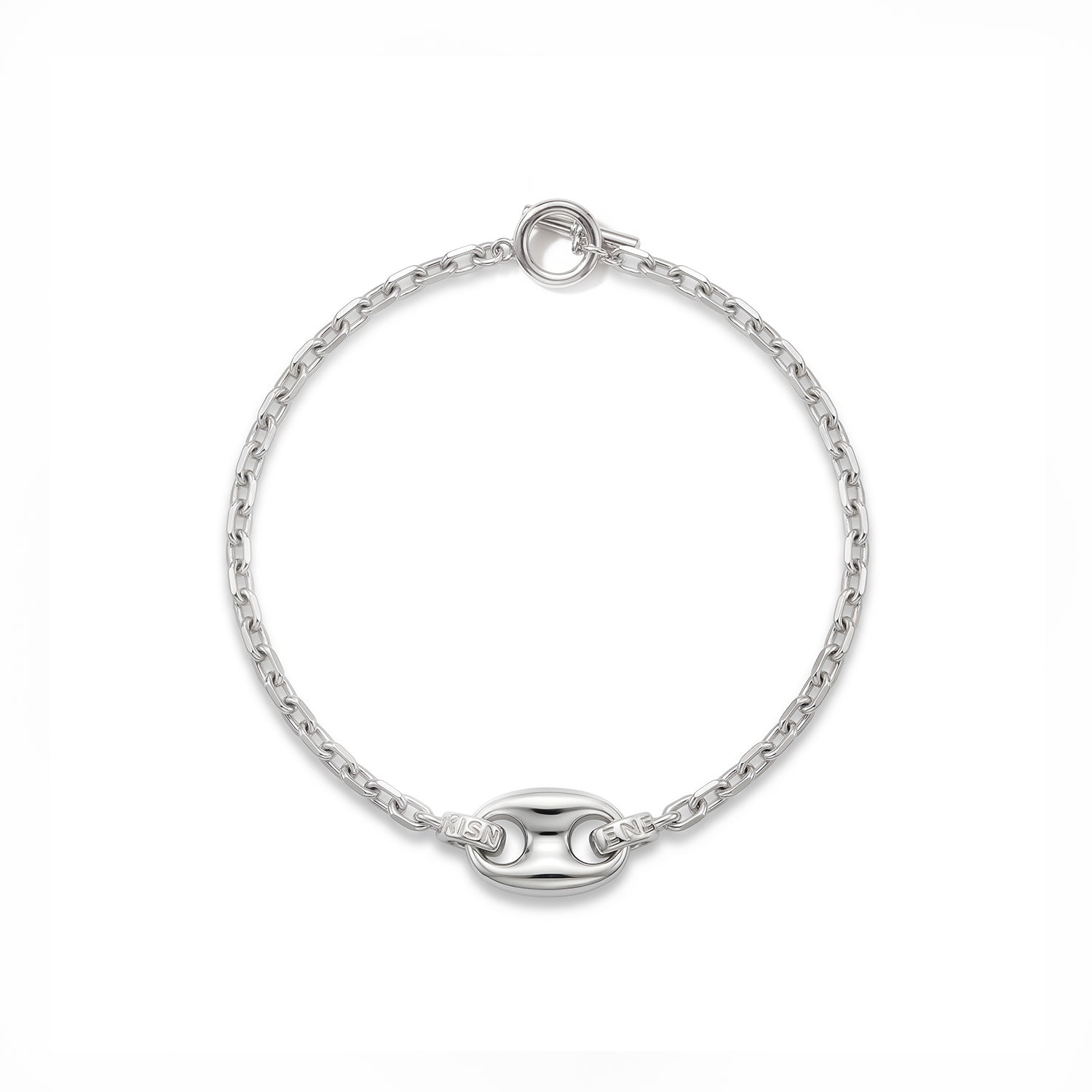 Sterling Silver Signature Chain Bracelet