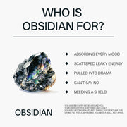 Obsidian Bastet Bracelet