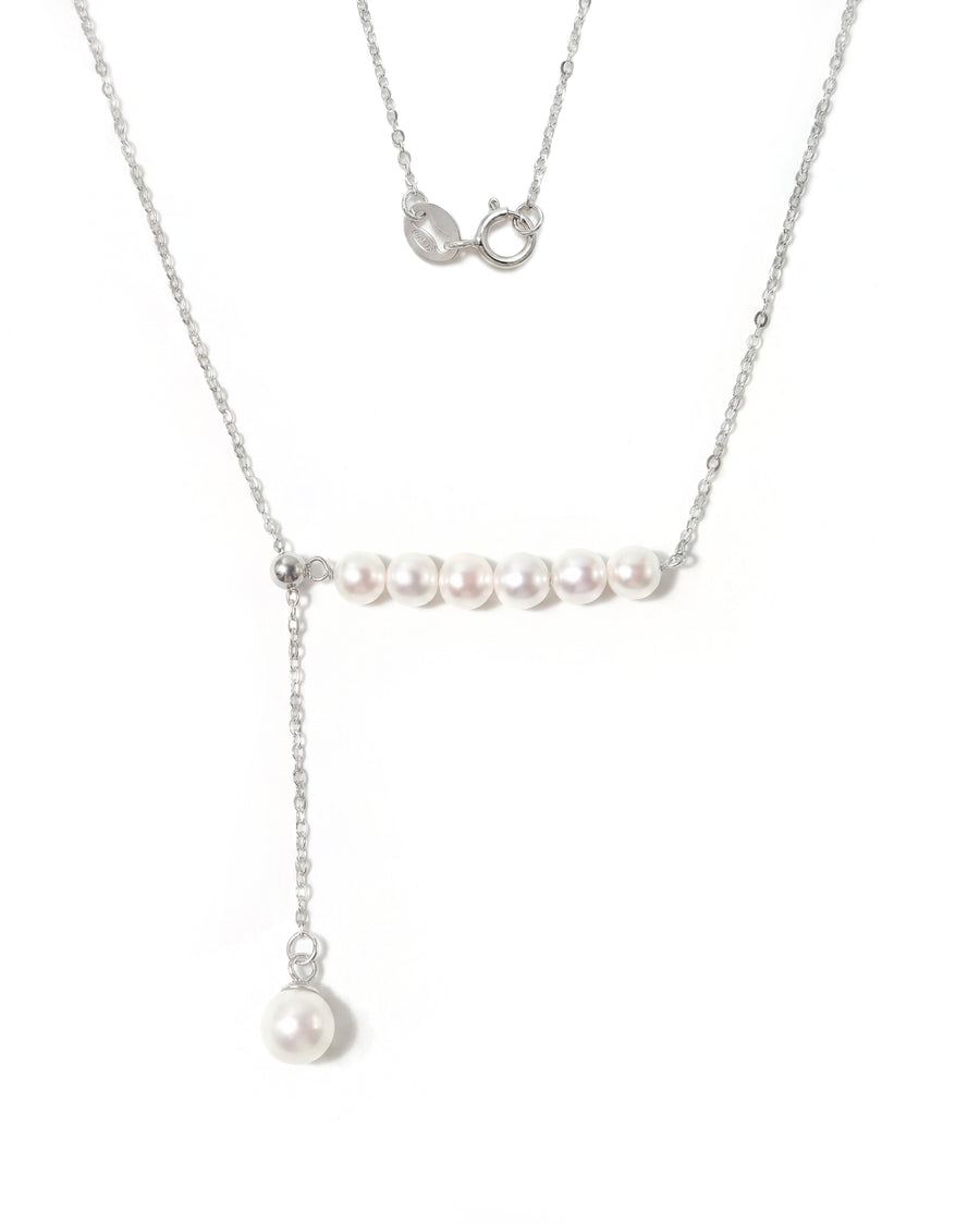 Freshwater Pearl Lariat Necklace