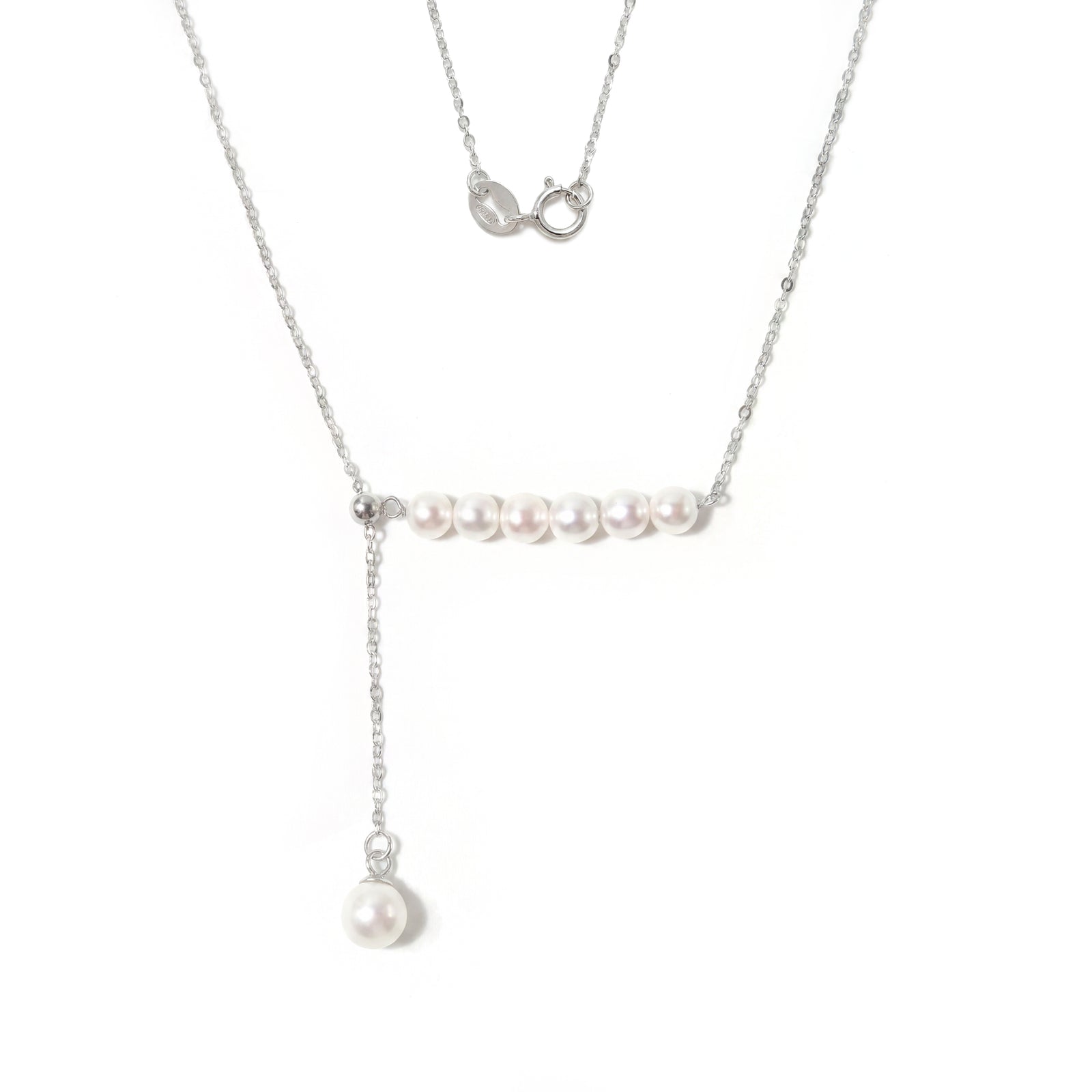 Freshwater Pearl Lariat Necklace