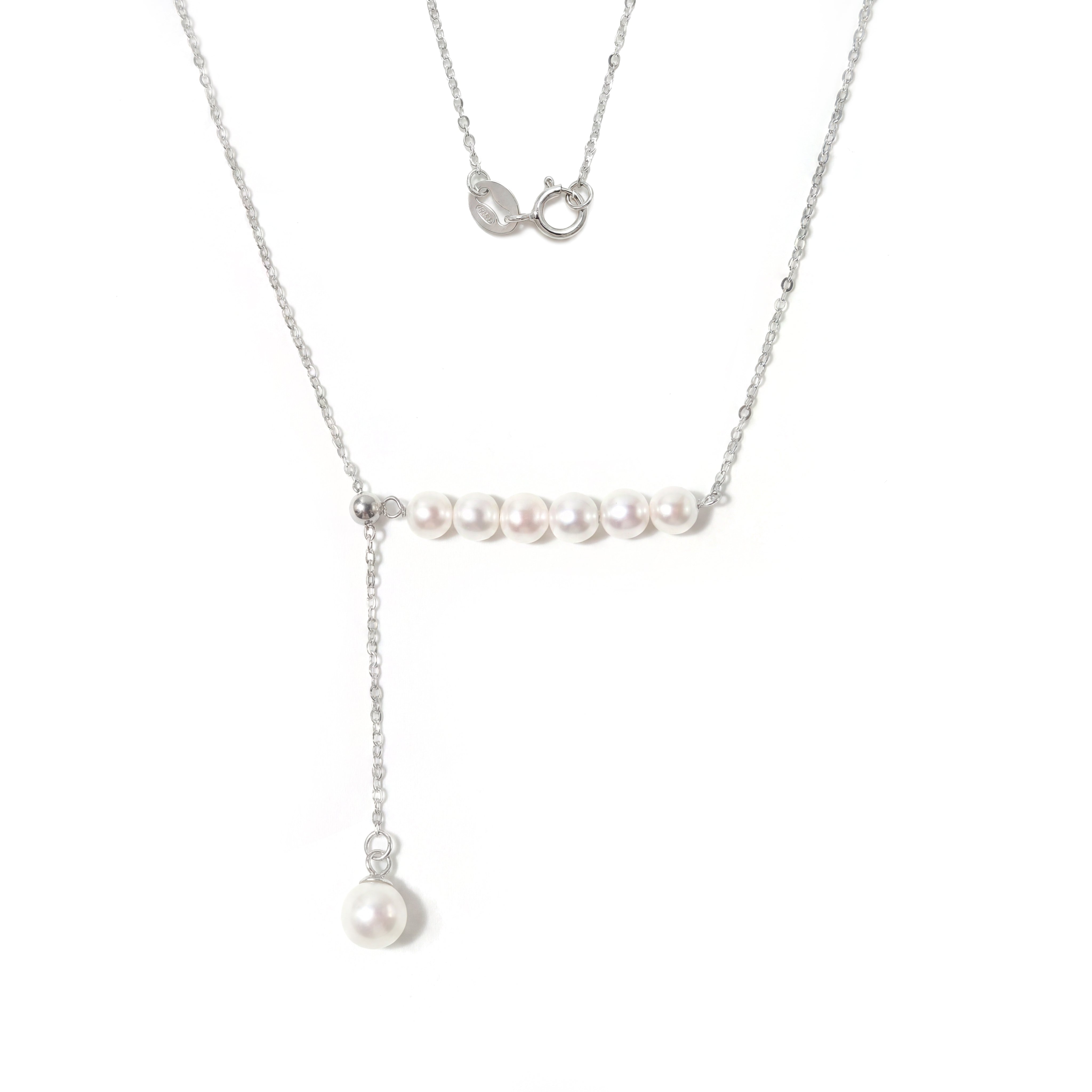Freshwater Pearl Lariat Necklace
