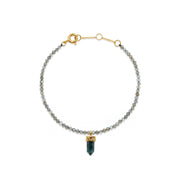 Moonstone Crystal Pendant Necklace