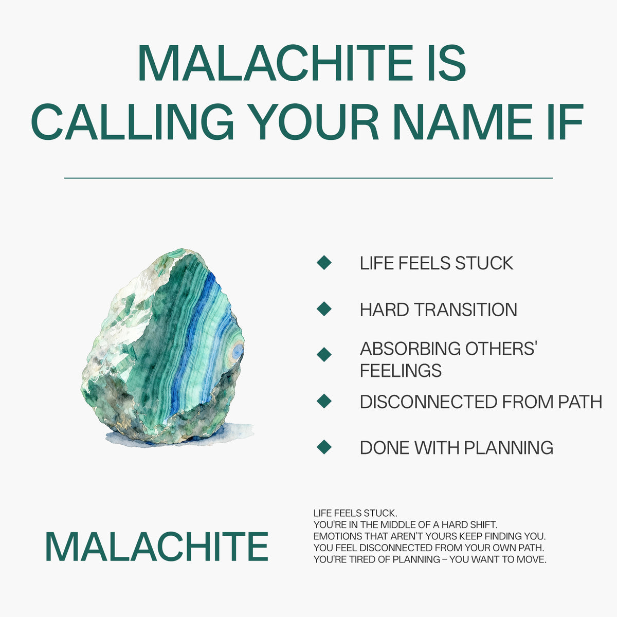 Malachite Elephant Bracelet