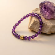 Amethyst Logo Bracelet