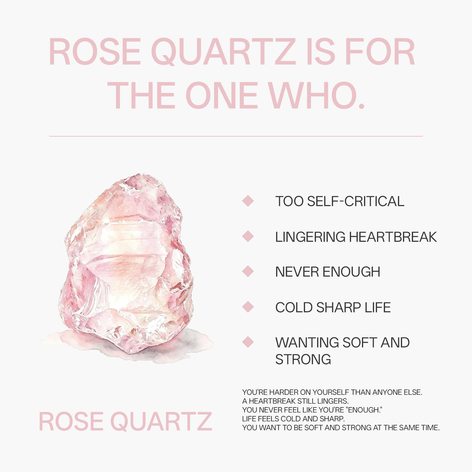 Rose Quartz Harmony Object