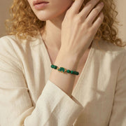 Malachite Elephant Bracelet